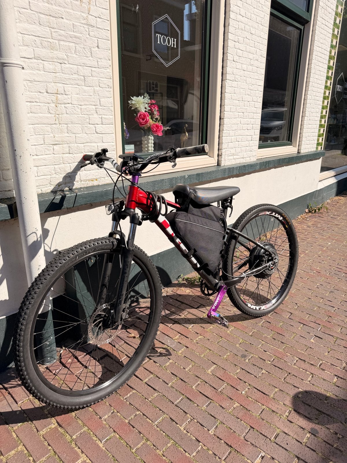Ebike conversion kit, Fietsen en Brommers, Elektrische fietsen, Gebruikt, 59 cm of meer, 50 km per accu of meer, Ophalen