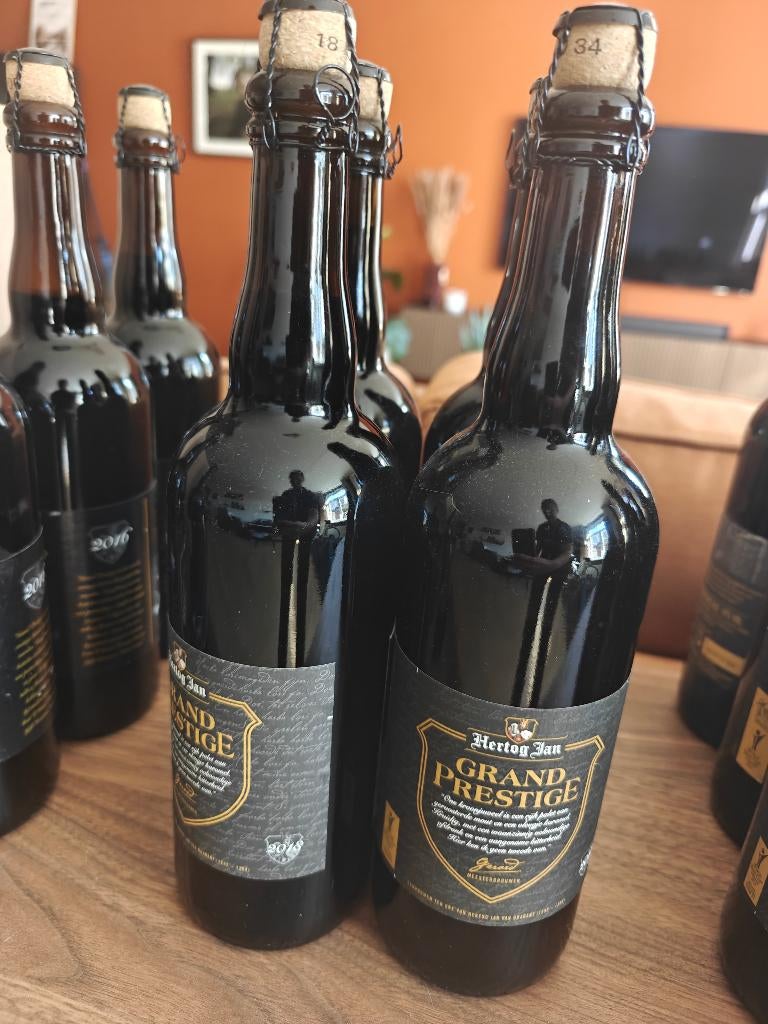 4 flessen Hertog Jan Grand Prestige 2018, Ophalen, Nieuw, Flesje(s), Hertog Jan