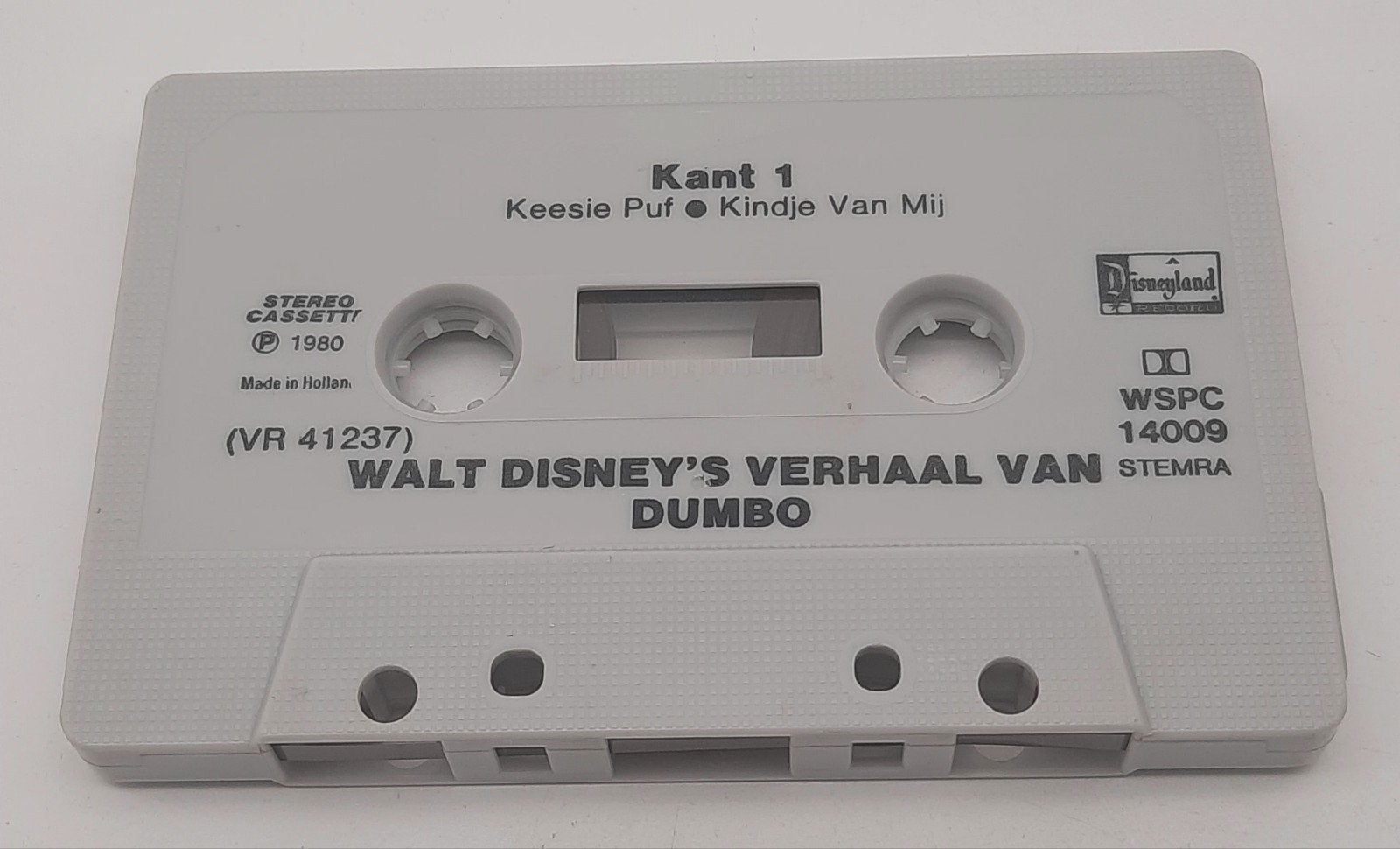 Walt Disney's Verhaal van Dumbo Cassette bandje uit 1980, Gebruikt, Kinderen en Jeugd, 1 bandje, Ophalen of Verzenden
