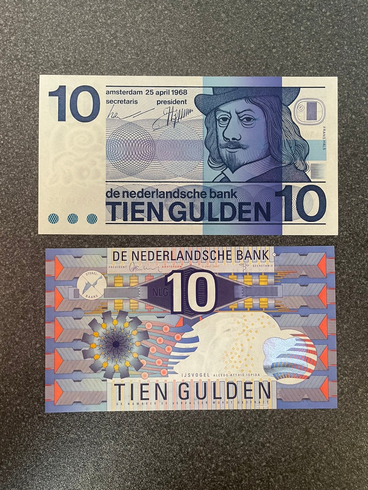 10 gld biljetten UNC, Ophalen of Verzenden, 10 gulden