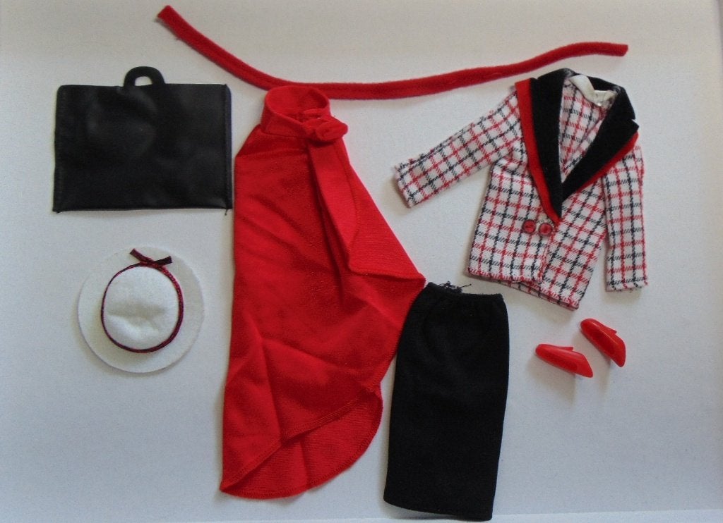 vintage 1984 Barbie Day-to-Night outfit (#9081), Verzenden, Gebruikt