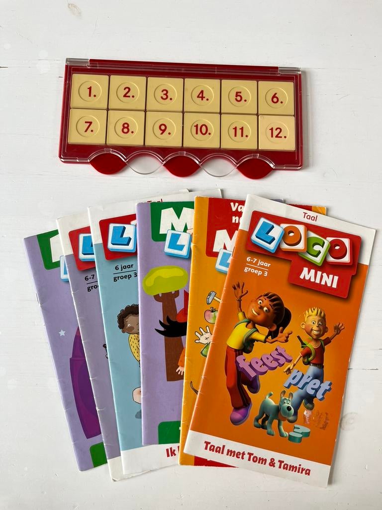 Loco met 6 boekjes (groep 3), Ophalen, Zo goed als nieuw, Kwartet(ten)