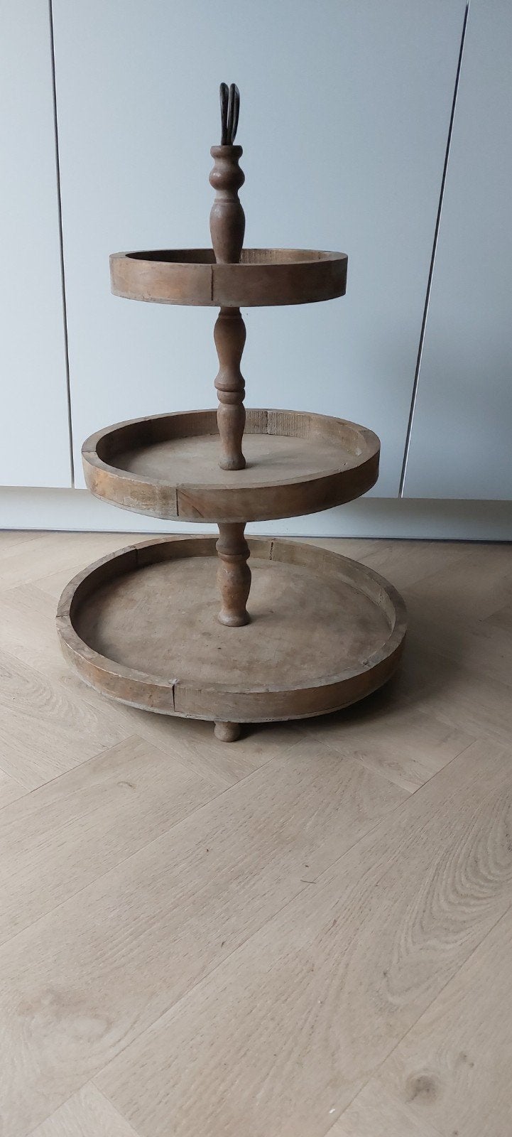 Etagere hout, Huis en Inrichting, Ophalen, Gebruikt, Etagère, Hout