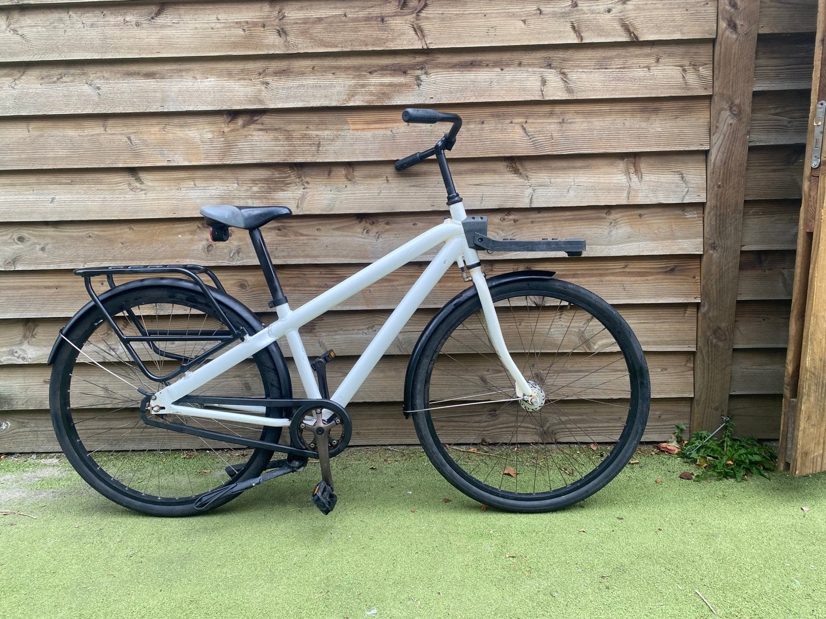 Witte VANMOOF VAN MOOF, Fietsen en Brommers, Minder dan 10 versnellingen, Gebruikt, 56 cm of meer, Ophalen
