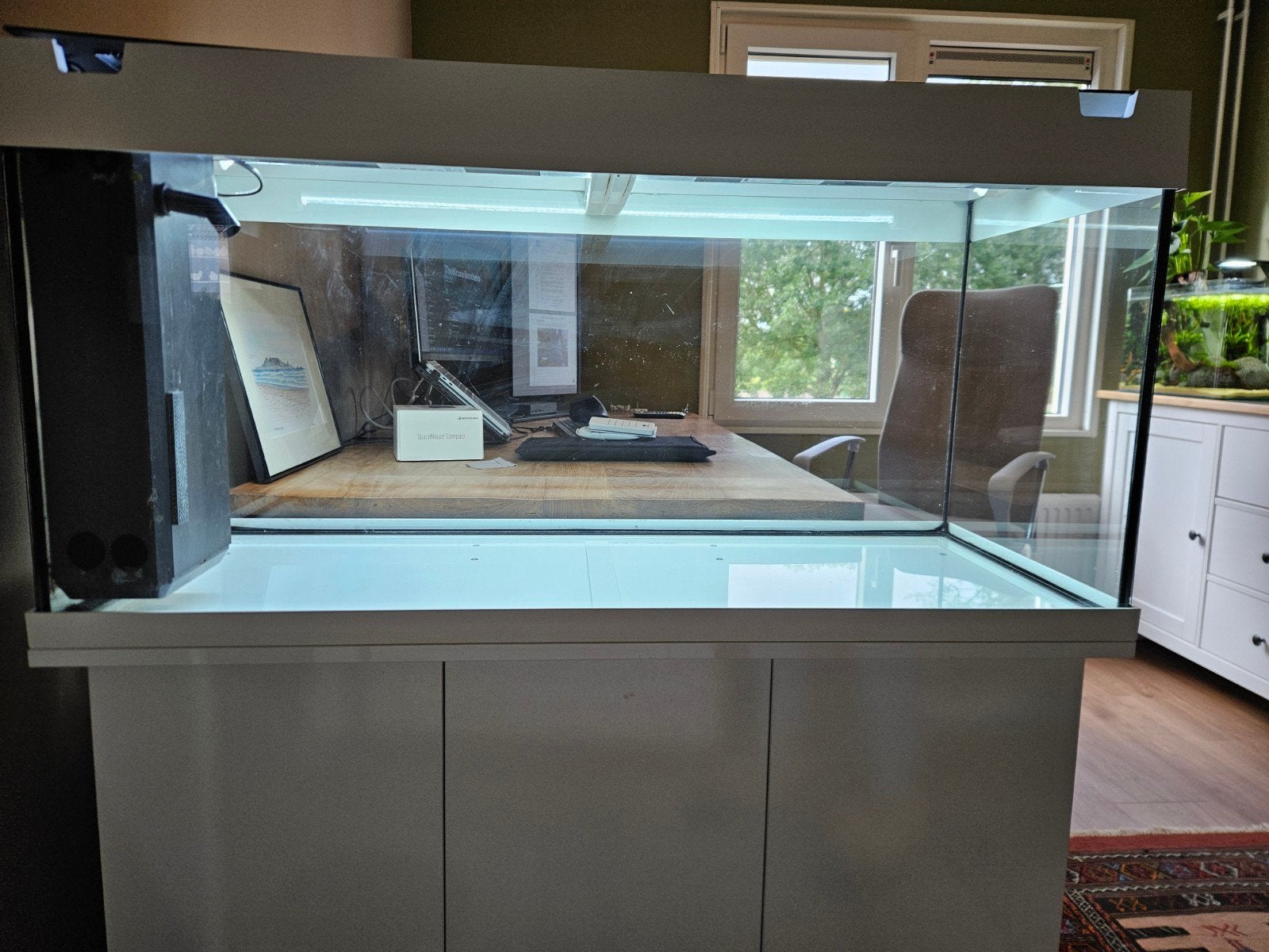 Complete Juwel Rio 180 wit, Zo goed als nieuw, Leeg aquarium, Juwel, Ophalen