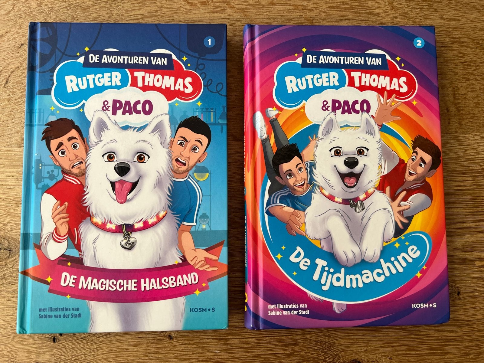 boeken De Avonturen van Rutger, Thomas & Paco deel 1 en 2, Boeken, Kinderboeken | Jeugd | onder 10 jaar, Ophalen of Verzenden