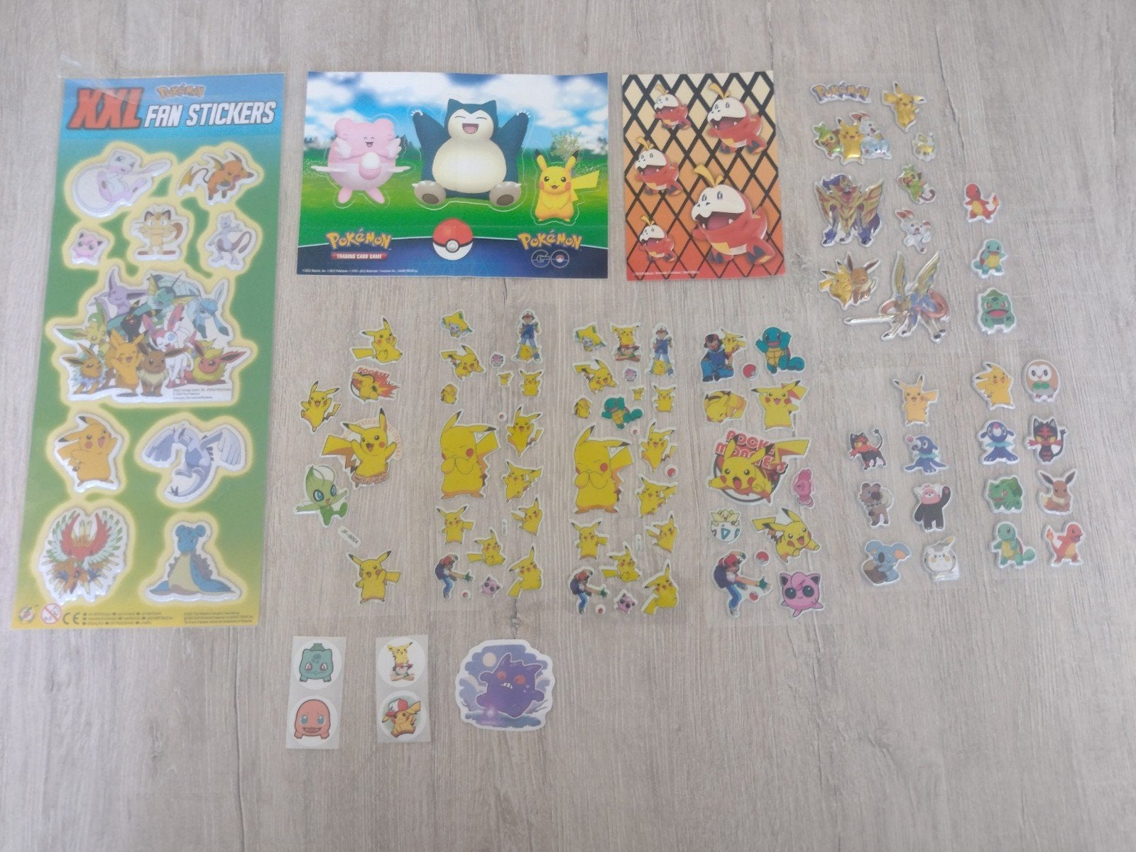 Pokemon stickers, Ophalen, Overige typen