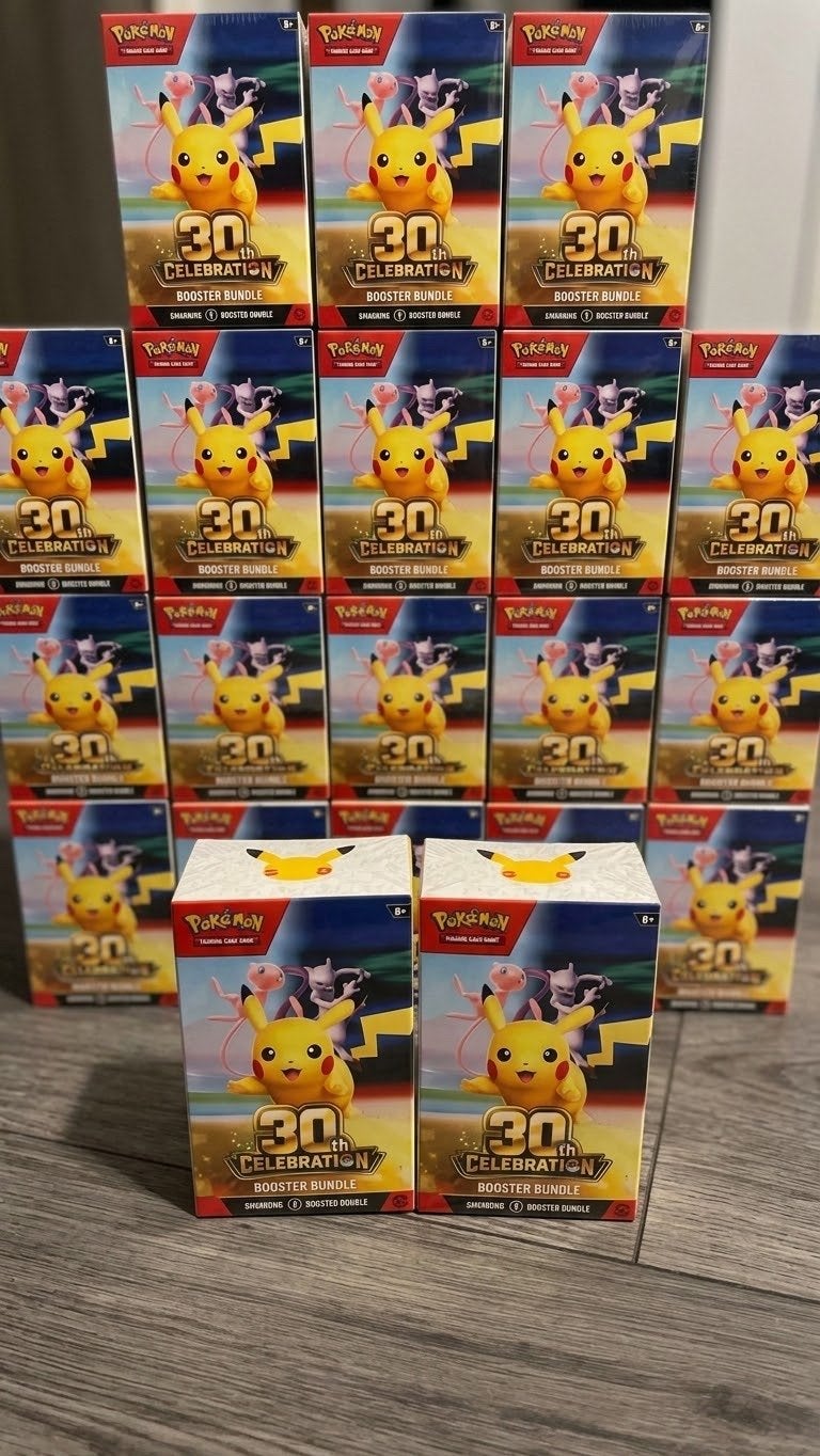 Pokémon 30th Celebration Booster Bundel (Nieuw), Ophalen of Verzenden, Nieuw, Booster, Foil
