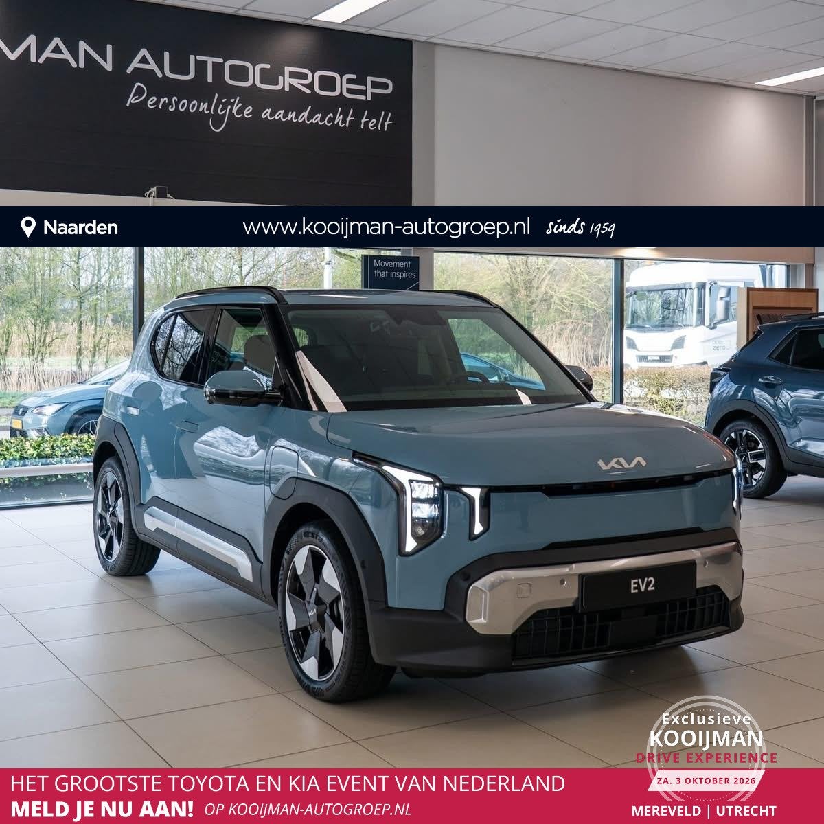 Kia EV2 Essential 42.2 kWh NIEUW! LEVERBAAR VANAF € 27.595