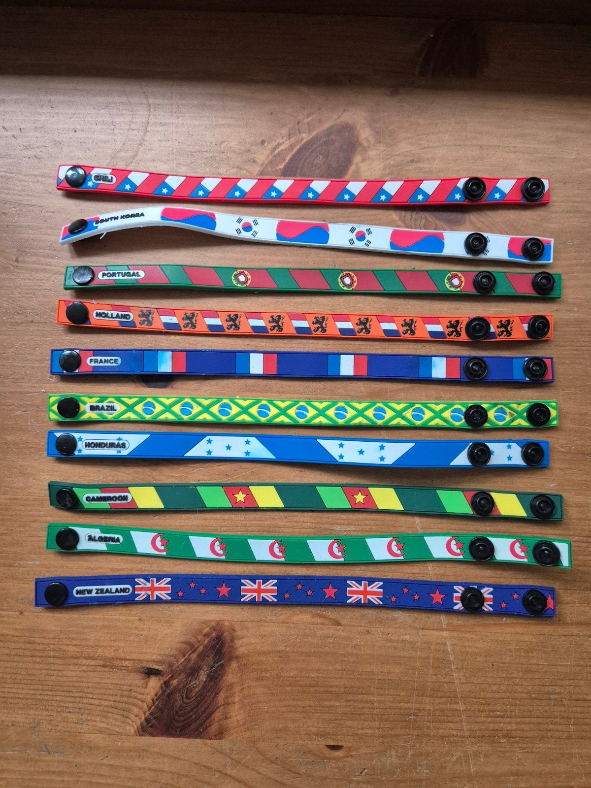 WK voetbal bandjes armbandjes, Verzamelen, Supermarktacties, Ophalen of Verzenden