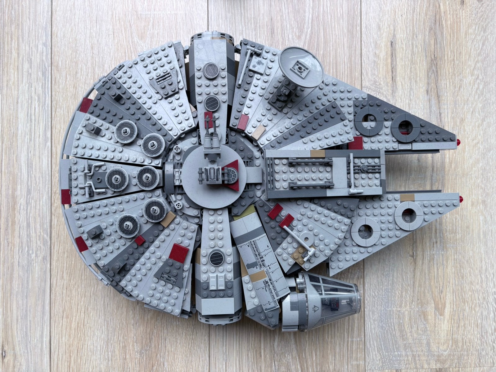 Lego Starwars 75257 millennium Falcon, Ophalen, Star Wars, Lego, Zo goed als nieuw