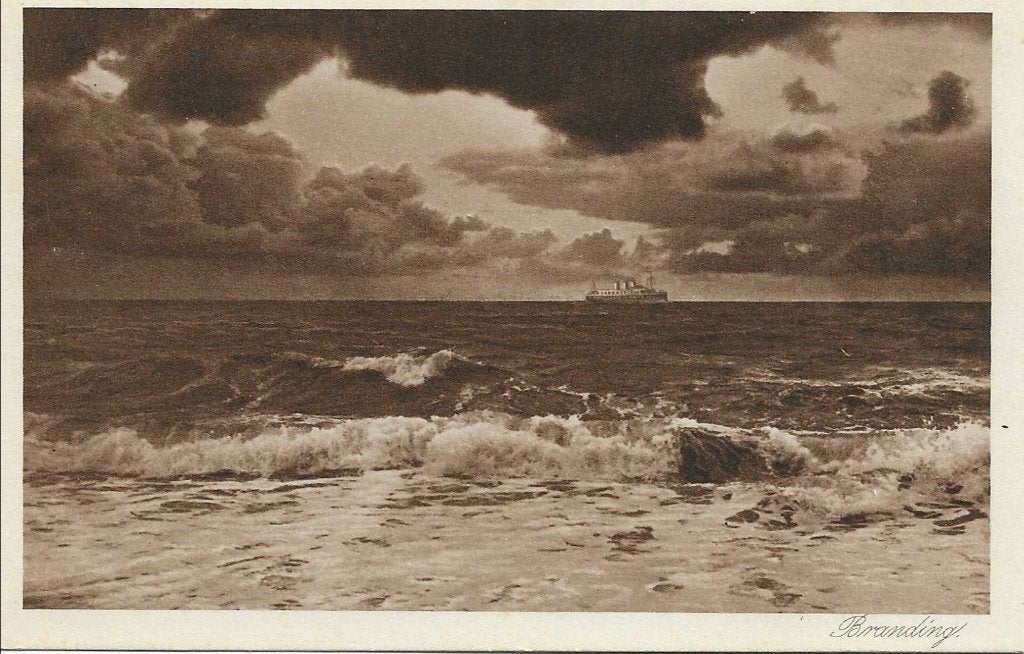 Noordzee- -Branding., Verzenden, 1960 tot 1980, Ongelopen, Noord-Holland