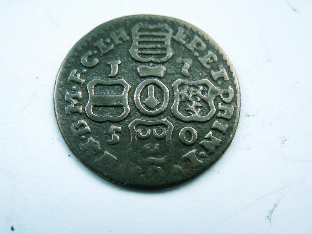 Zuidelijke Nederlanden - BISDOM LUIK.  Liard - 1750, Postzegels en Munten, Verzenden, Vóór koninkrijk, Overige waardes, Losse munt
