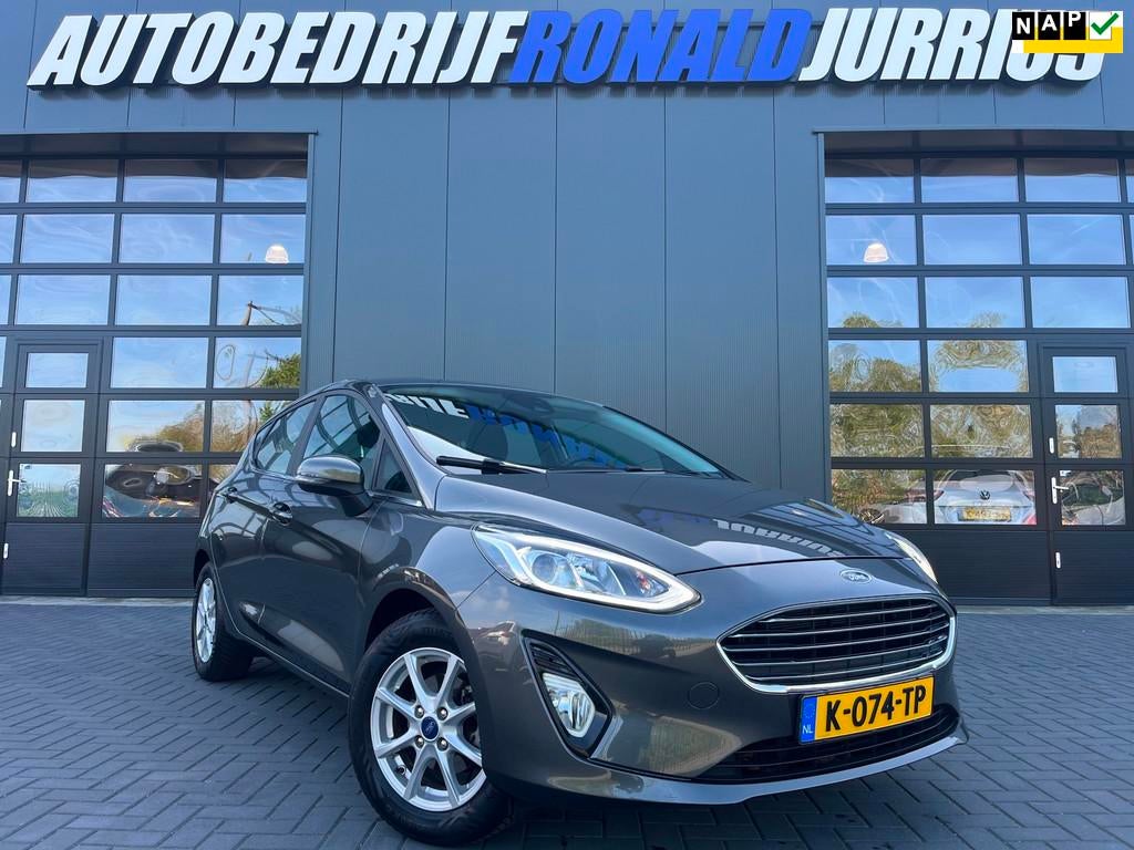 Ford Fiesta 1.0 EcoBoost Titanium/NLAuto/Carplay/Stoelverwar, Auto's, Voorwielaandrijving, Stof, Gebruikt, 1064 kg