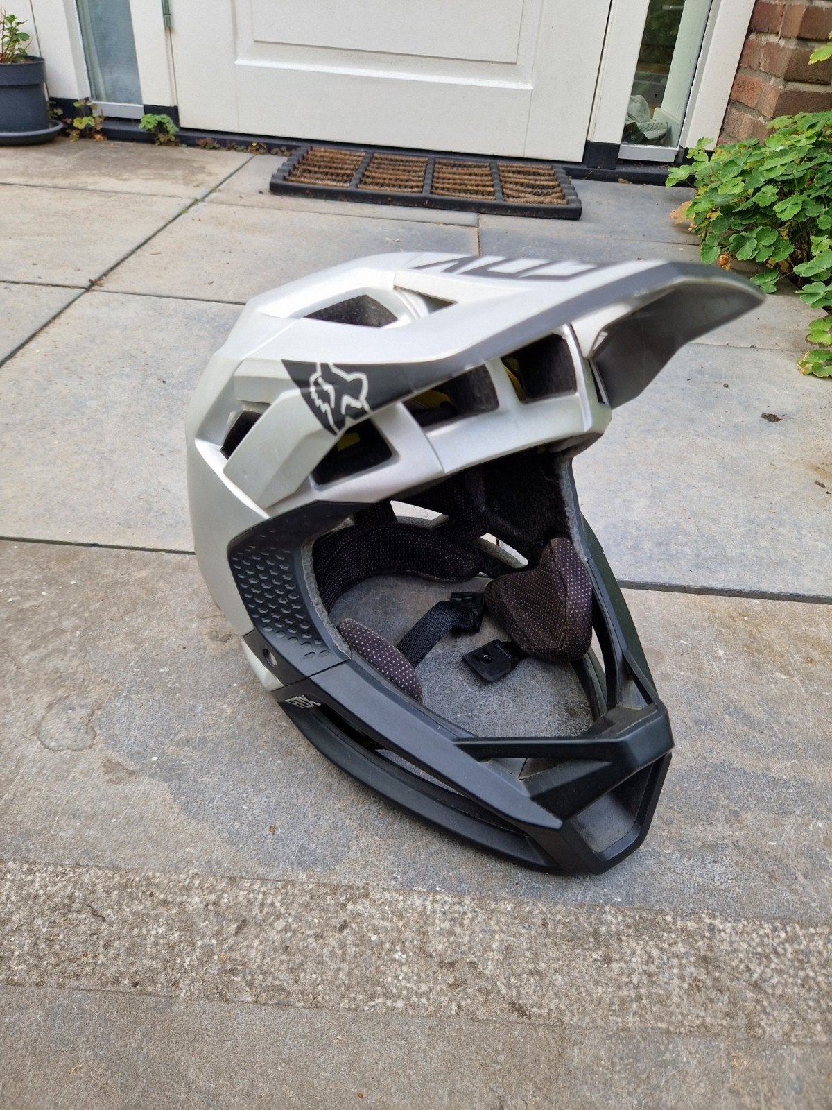 Fox Proframe Endurohelm Maat M, Gebruikt, M, Ophalen of Verzenden, Fox