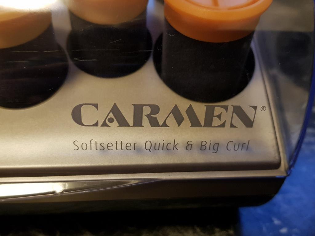 Carmen Krulset Softsetter Quick & Big Curl, Ophalen of Verzenden, Zo goed als nieuw, Haarverzorging
