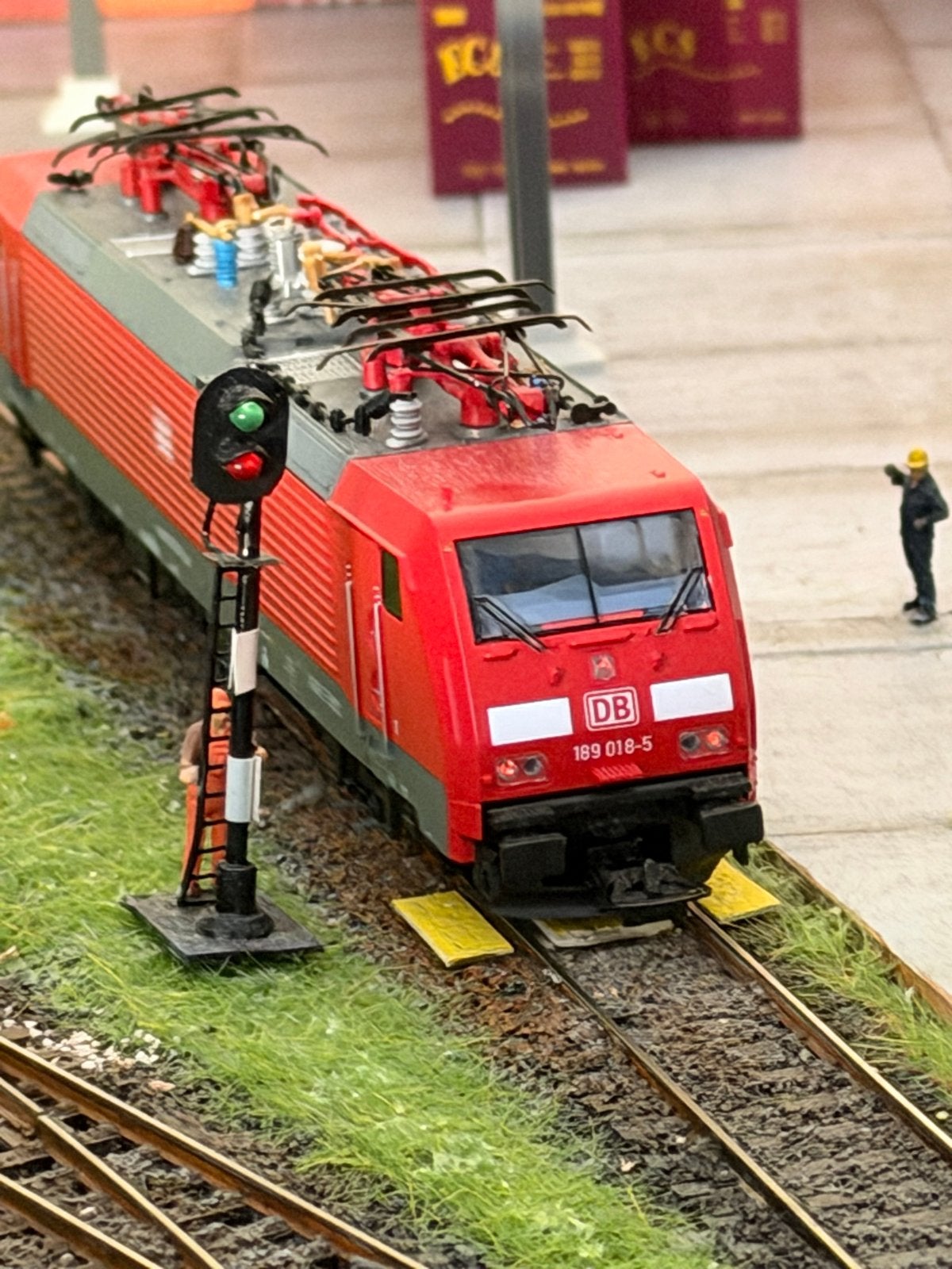 PIKO DB Cargo 189-018 Locomotief - Gedetailleerd Model, Gebruikt, Analoog, Gelijkstroom, Locomotief