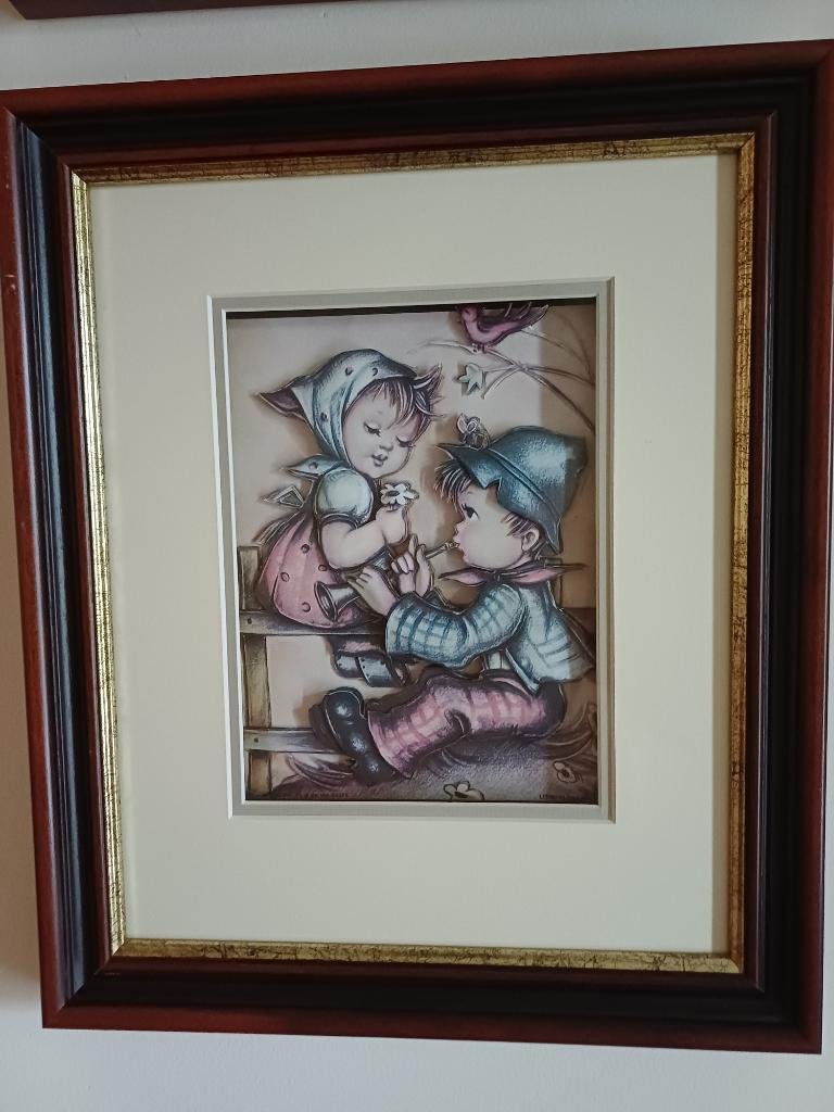 Anton Pieck schilderijtjes, Ophalen, Zo goed als nieuw, Minder dan 50 cm, Schilderij