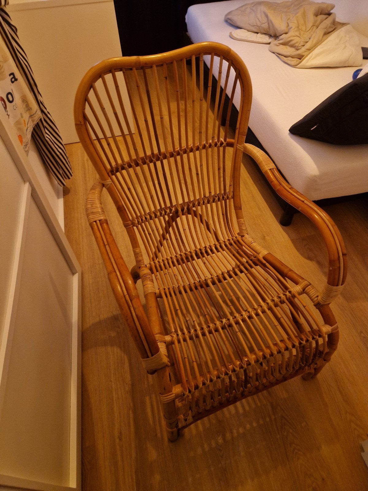 xenos rotan fauteuil bandung als nieuw, Ophalen, Zo goed als nieuw, Minder dan 75 cm, 50 tot 75 cm