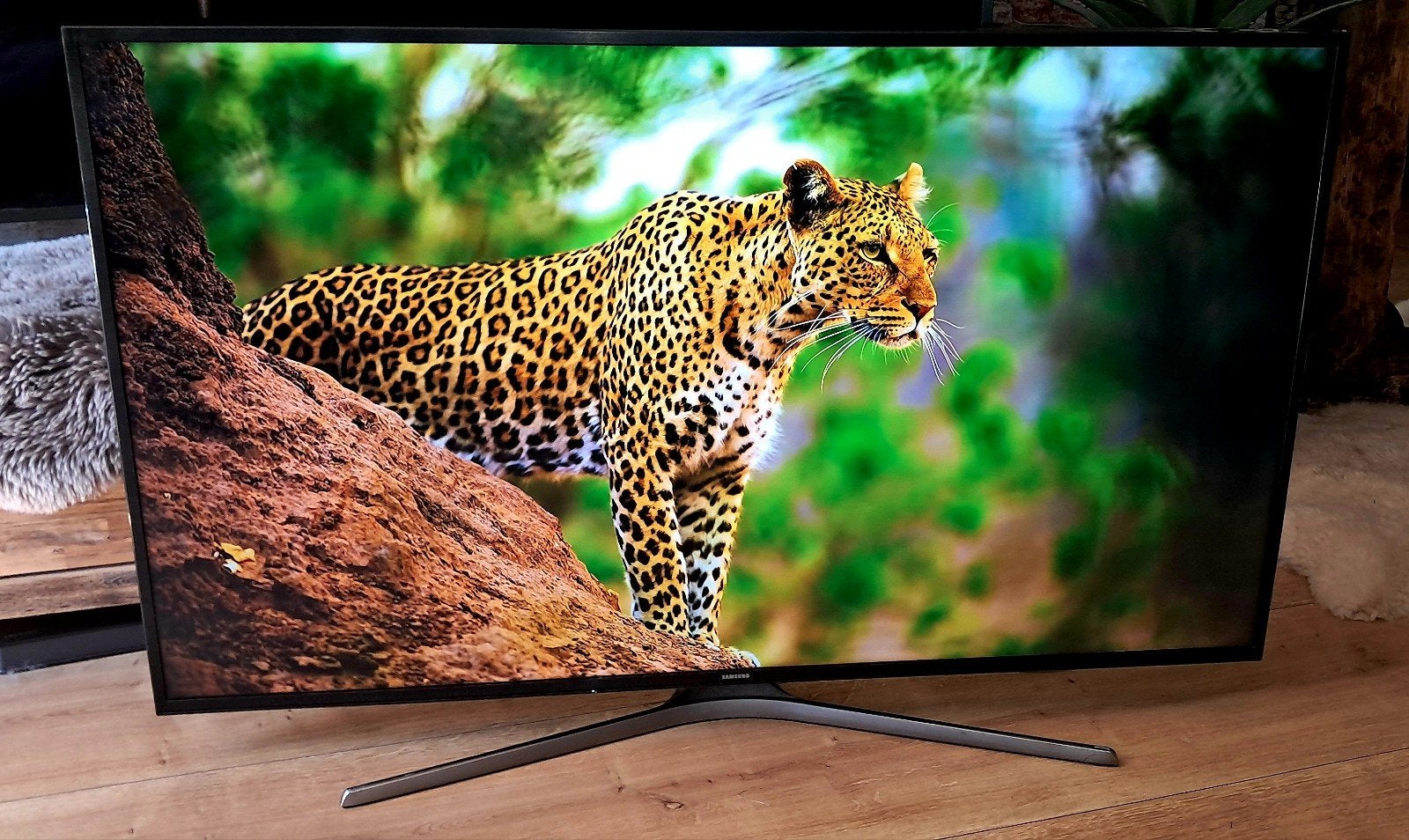 55"SAMSUNG SMART LED 4K TV 138CM, Ophalen, LED, 50 Hz, Zo goed als nieuw