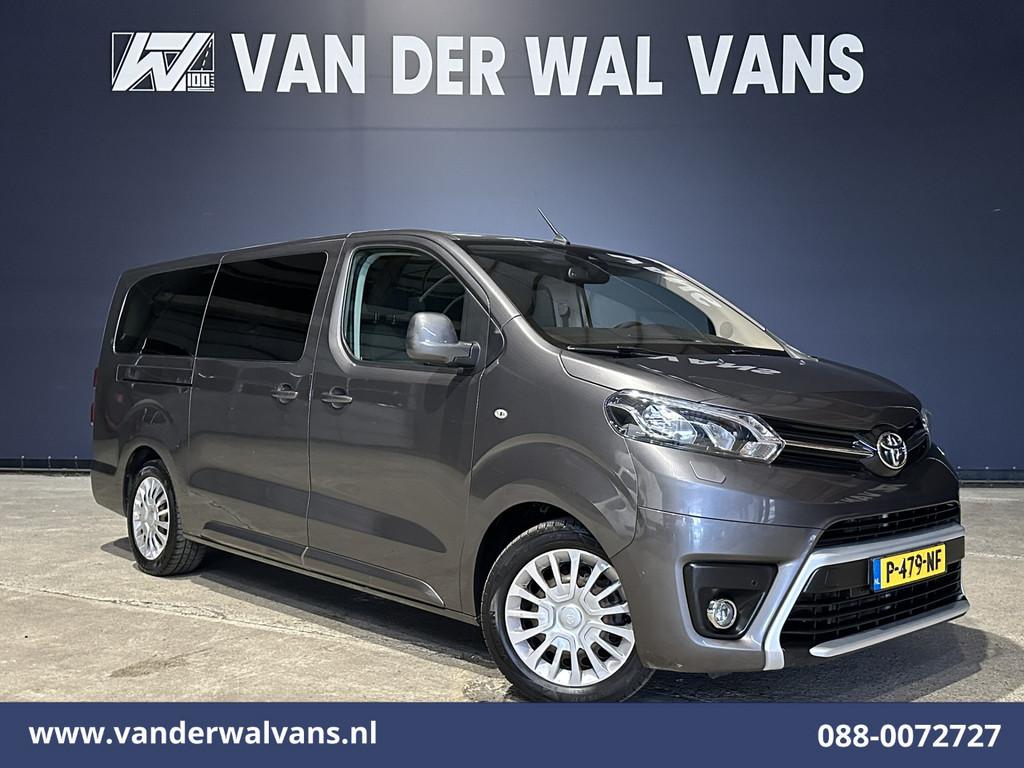 Toyota Proace Shuttle 1.5 D-4D 120pk L3H1 XL 9 Zits Personen, Auto's, Stof, ProAce, Bedrijf, 750 kg