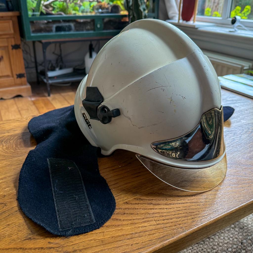 CGF Gallet Brandweerhelm, Ophalen of Verzenden, Overige soorten, Nederland, Helm of Baret