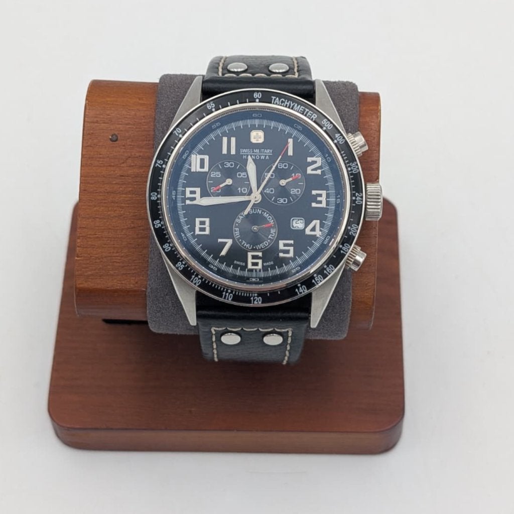 Swiss Military Hanowa 6-4197 Chronograaf horloge - Nette st, Flex Ltd., Zo goed als nieuw, https://flex.com/contact-us, Nobelstraat 10, 5807 GA Oostrum LB, Limburg, Nederland