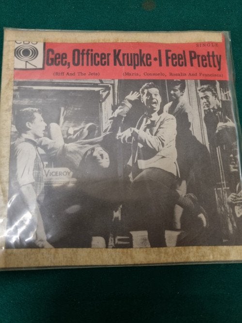 -Single gee, officer krupke, Cd's en Dvd's, Vinyl Singles, Ophalen of Verzenden