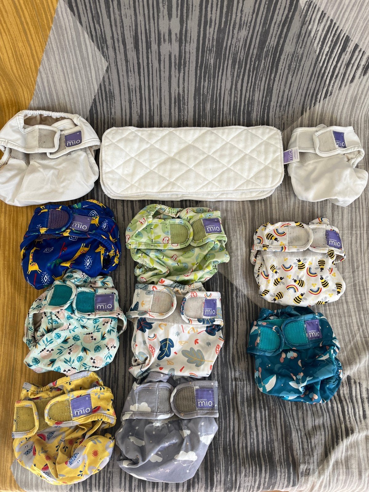 Bambino Mio herbruikbare luiers - Complete set, Ophalen of Verzenden, Gebruikt