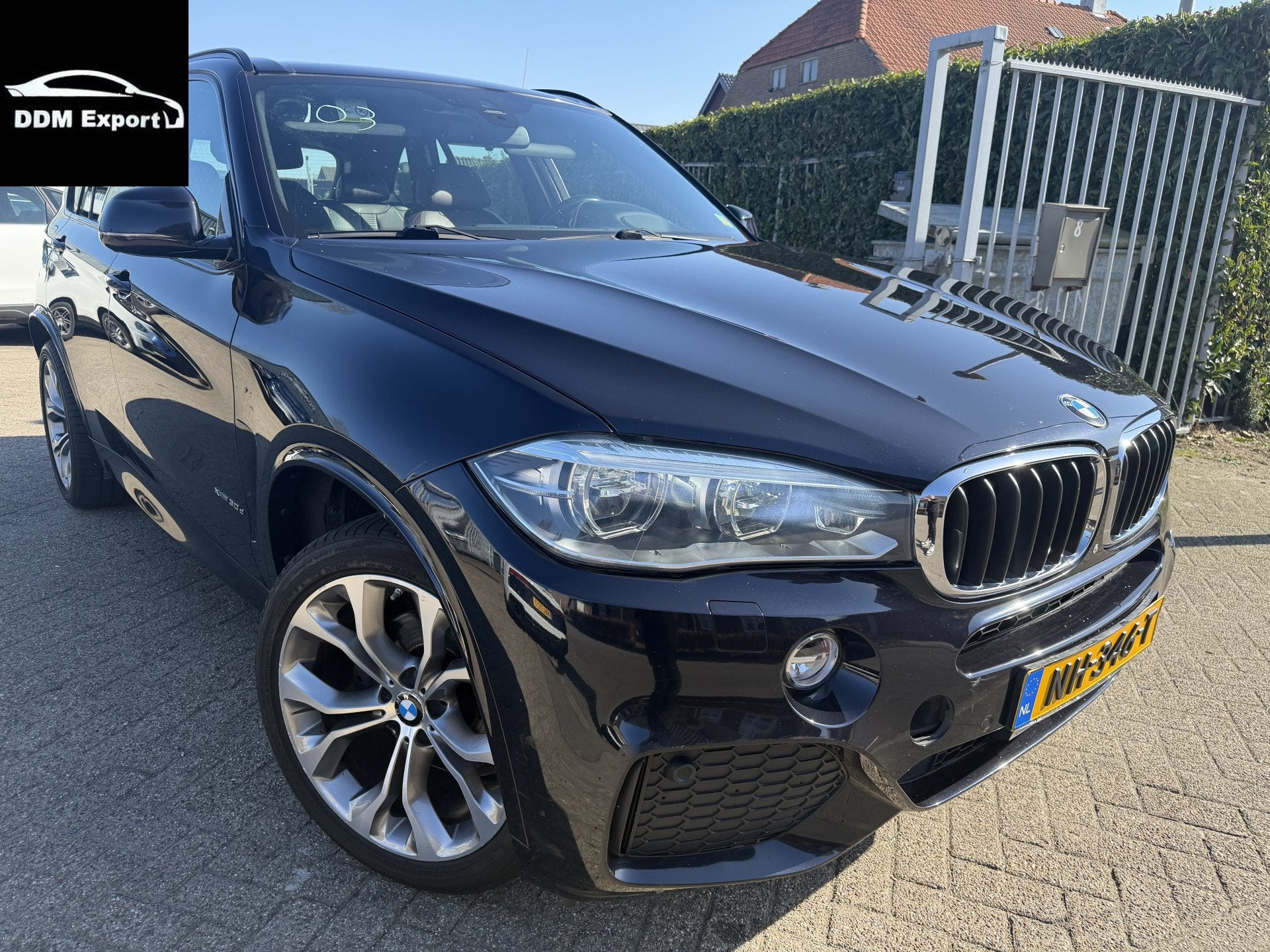 BMW X5 X-Drive 3.0D 259PK HIGH EXECUTIVE Automaat | NETTO PR, Auto's, Gebruikt, 2993 cc, Zwart, Bedrijf