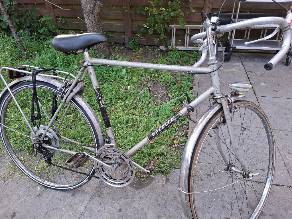 Gazelle race fiets, Ophalen, Gebruikt, Gazelle, Versnellingen