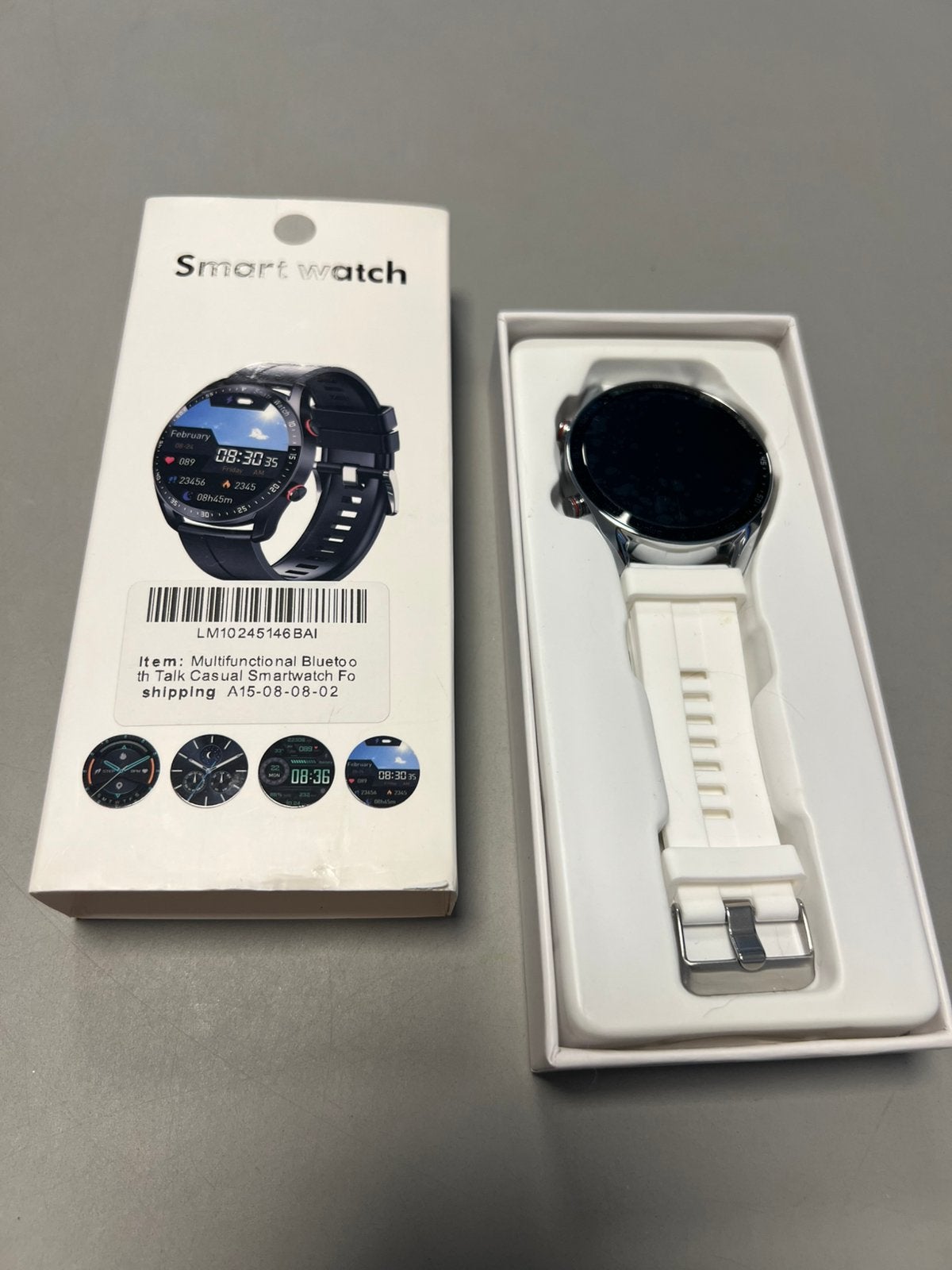Smartwatch, Zwart, Nieuw, Ophalen of Verzenden, Nvt
