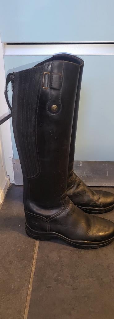 Nieuwe leren paardrijlaars mt 41 met zeer smalle kuit, Dieren en Toebehoren, Paardrijkleding, Ophalen, Dressuur, Schoeisel
