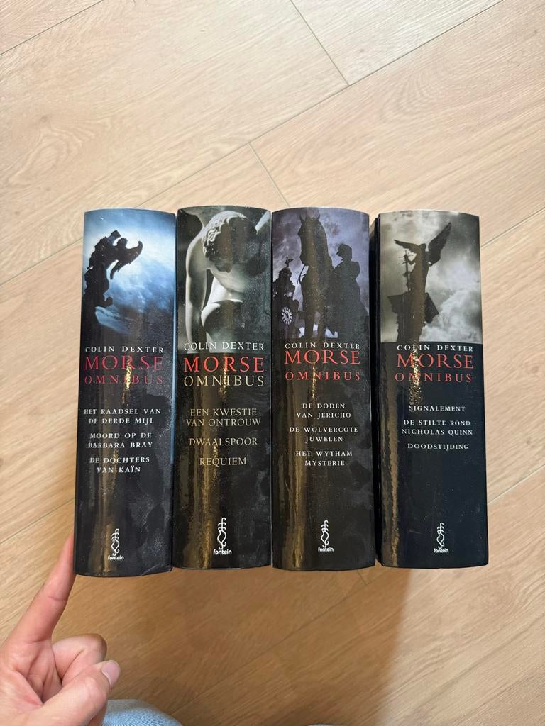 Colin Dexter Morse Omnibus Boekenreeks (4 delen), Ophalen of Verzenden, Zo goed als nieuw