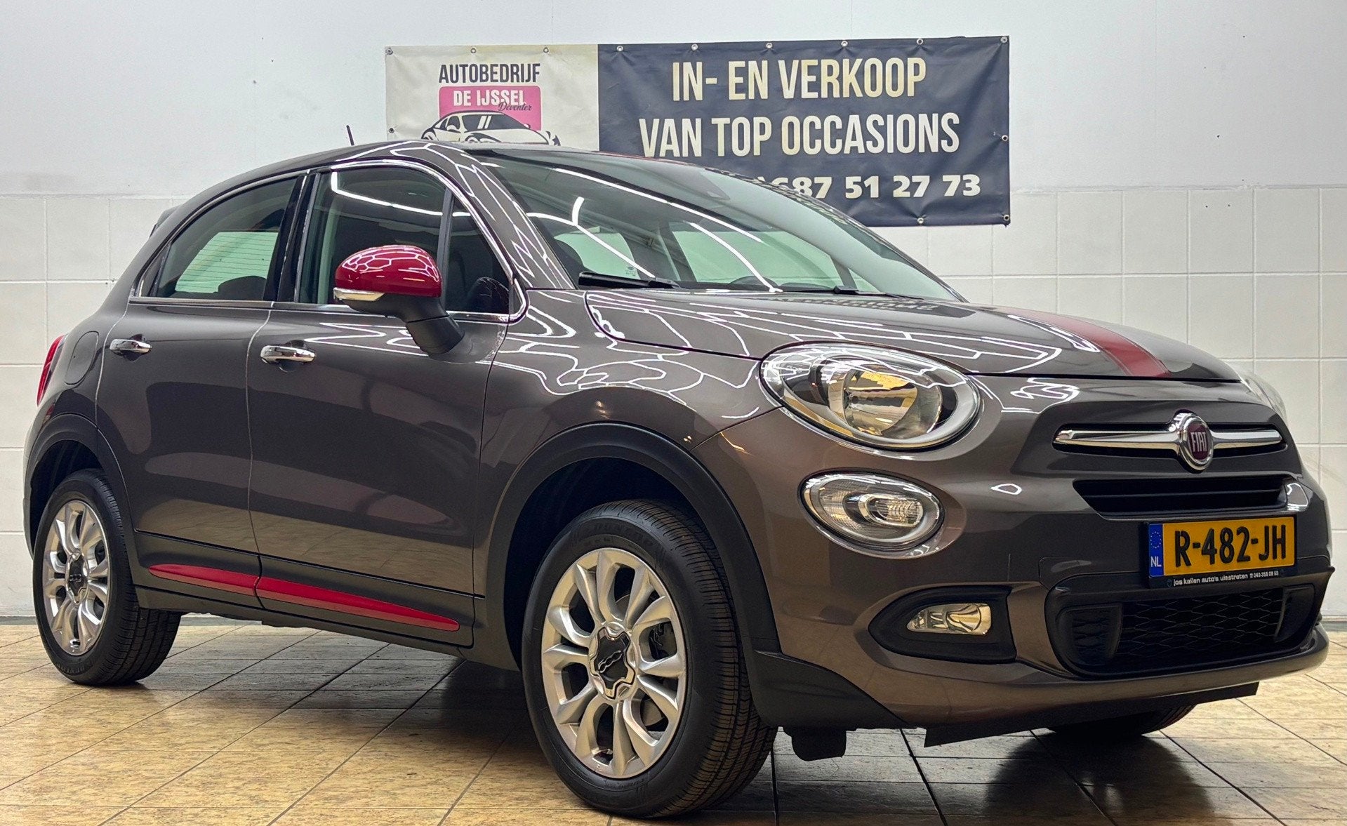 Fiat 500 X 1.4 Turbo MultiAir Lounge /Dealr O.H /NW DIST, Auto's, Gebruikt, 4 cilinders, 600 kg, 1368 cc