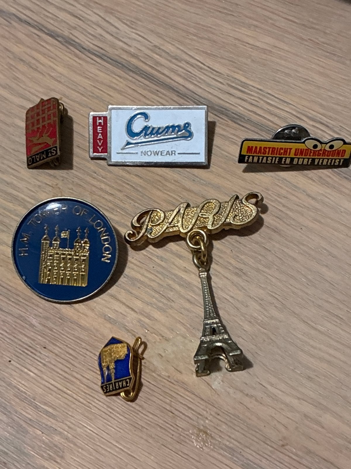 Vintage Speldjes Collectie: Steden en Merken, Ophalen of Verzenden, Gebruikt, Stad of Land, Speldje of Pin