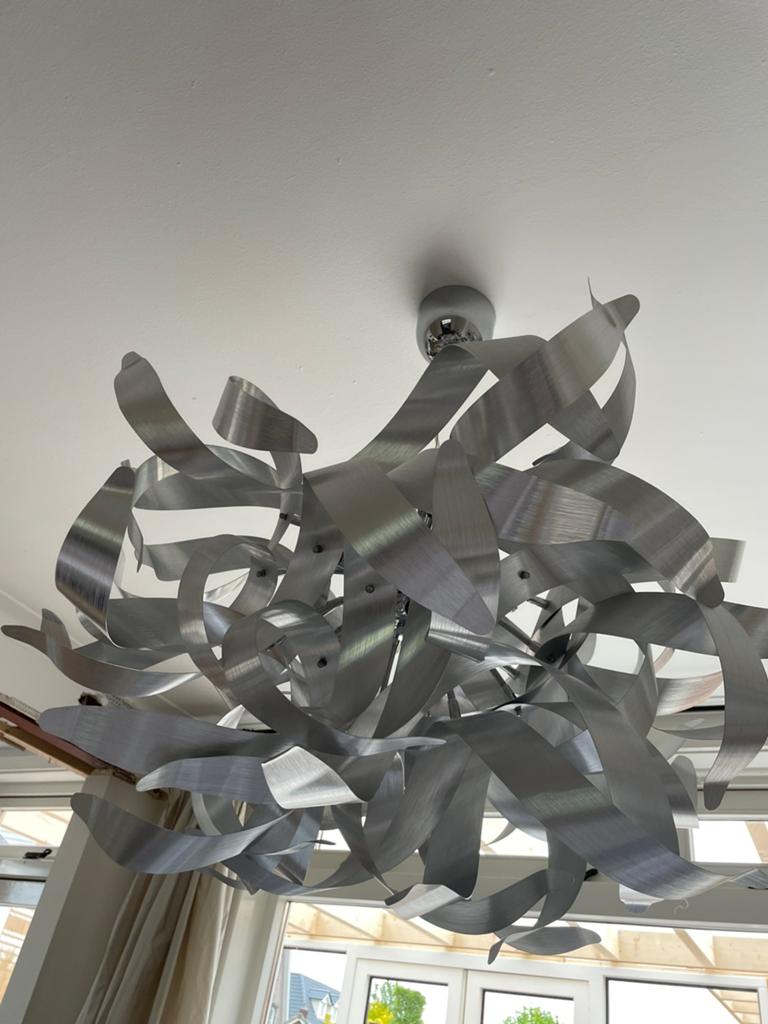 Hanglamp curls, Ophalen