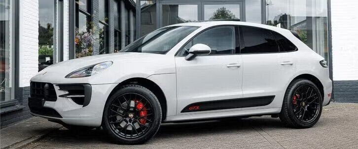 Originele 20 Porsche Macan RS Spyder velgen met winterbanden, Info@porsche.con, Gebruikt, 265 mm, Banden en Velgen