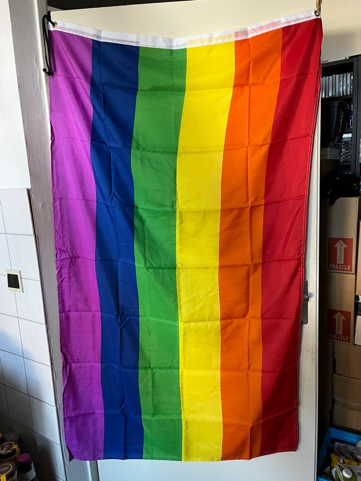 Pride Regenboogvlag Canal Gay Regenboog Vlag, Ophalen of Verzenden, Nieuw
