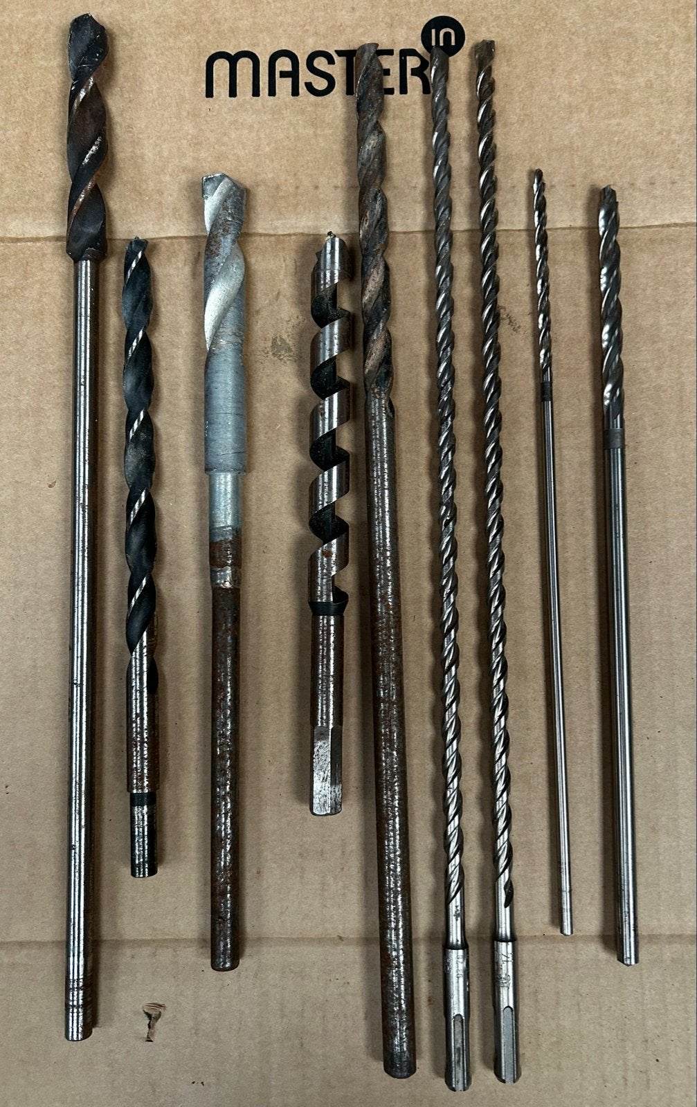 Diverse boren: alle diameters en lengtes beschikbaar, Ophalen of Verzenden, Gebruikt, Overige typen