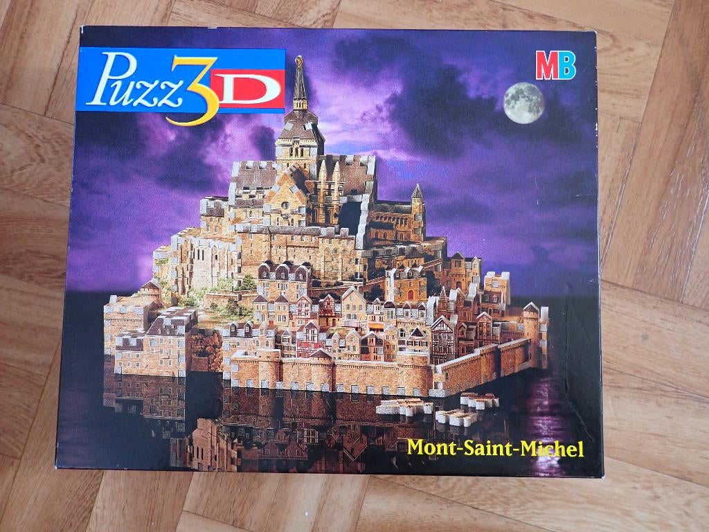 3d puzzel Mont-Saint-Michel, Een of twee spelers, Ophalen, Zo goed als nieuw
