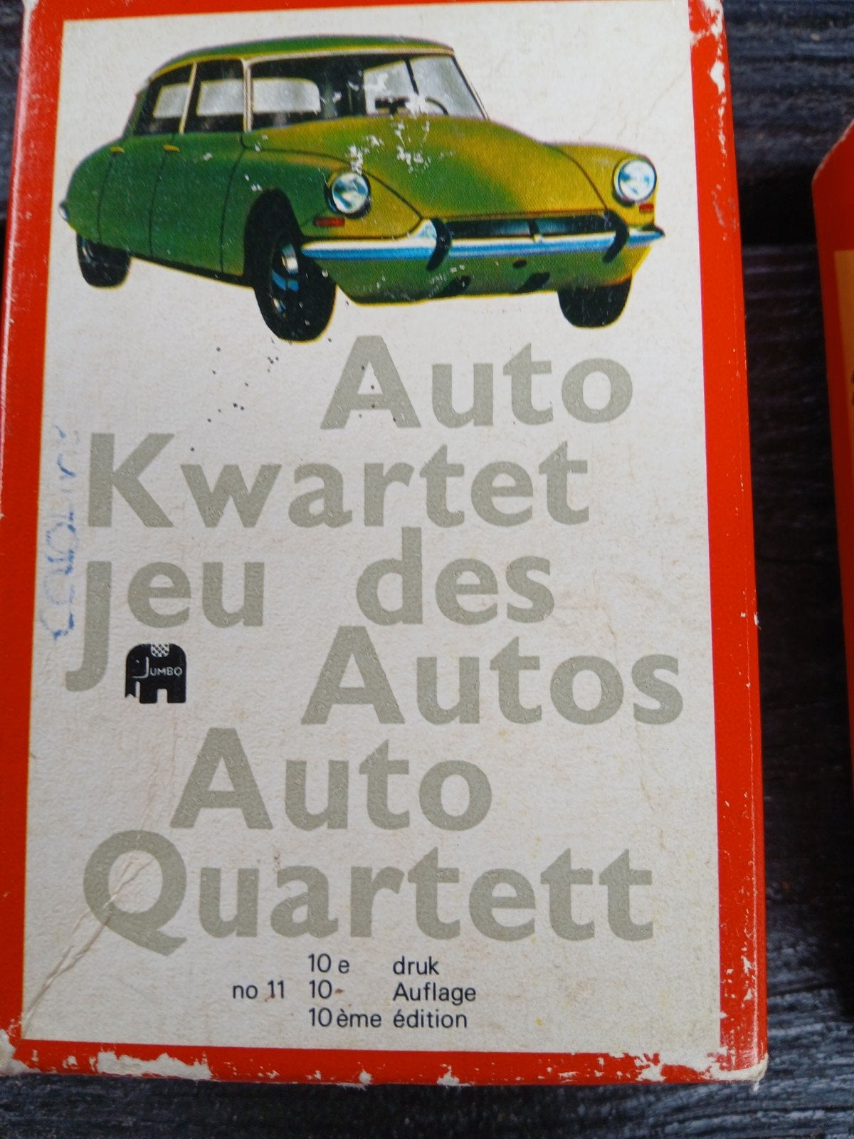 Auto Kwartet., Ophalen of Verzenden, Gebruikt, Kwartet(ten)