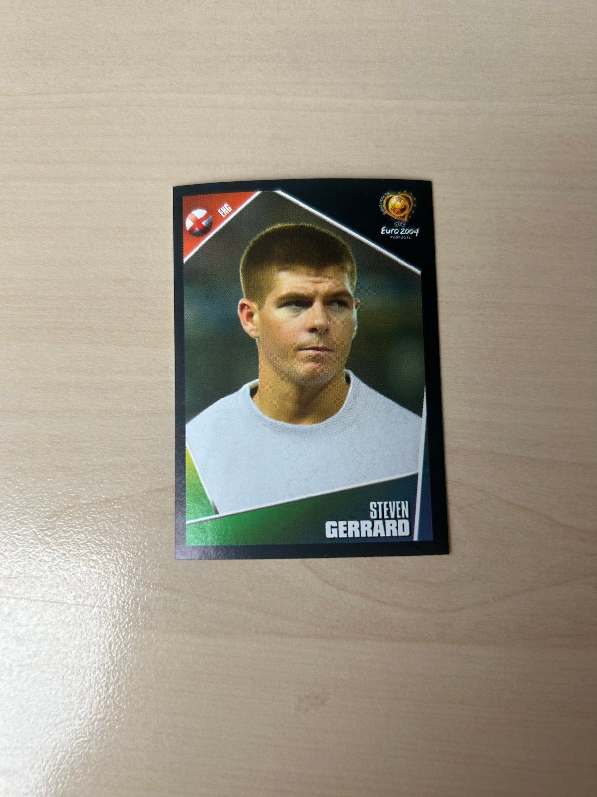 Steven Gerrard Panini Euro 2004 Voetbalsticker, Ophalen of Verzenden, Zo goed als nieuw, Sport