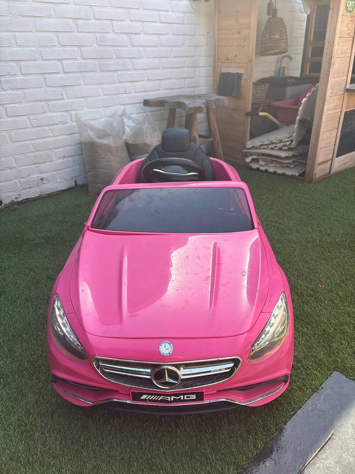 Mercedes AMG elektrische kinderauto, Ophalen, Gebruikt, Loopvoertuig