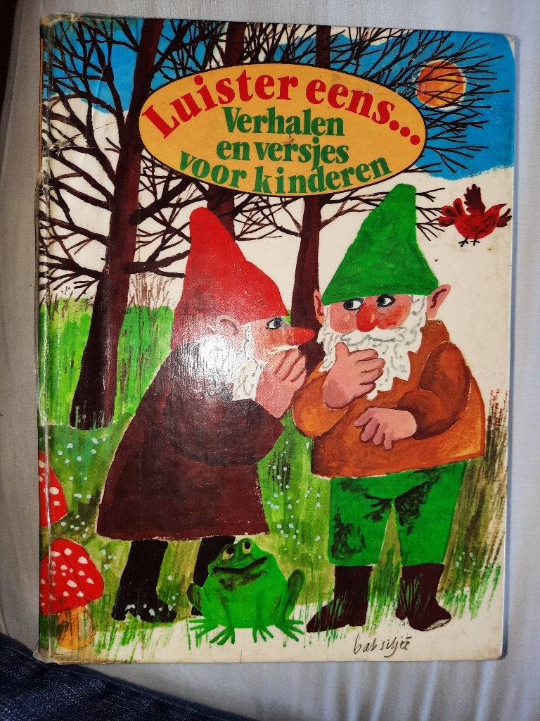 Luister eens..Verhalen en versjes voor kinderen,oud biebboek, Ophalen of Verzenden