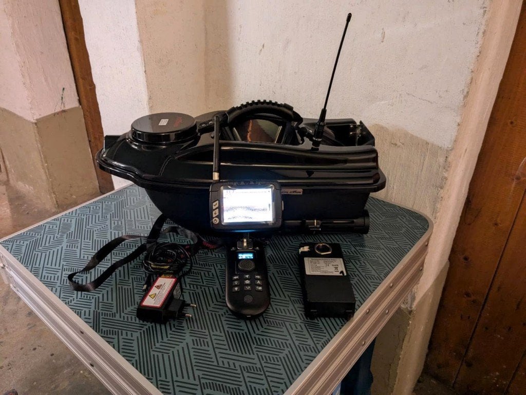 Boatman Actor Voerboot met Sonar + GPS, Verzenden, Zo goed als nieuw, Koffer of Tas