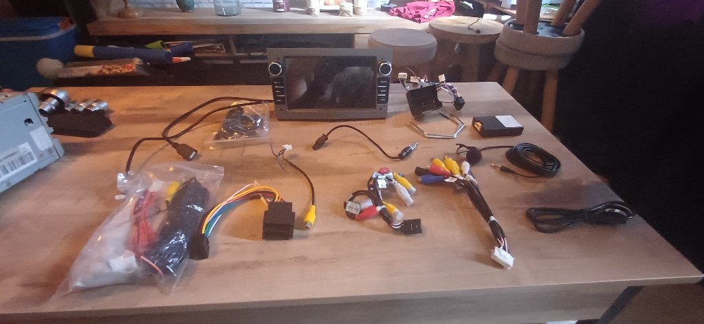 Opel astra Auto Multimedia Systeem met Achteruitrijcamera, Ophalen, Gebruikt