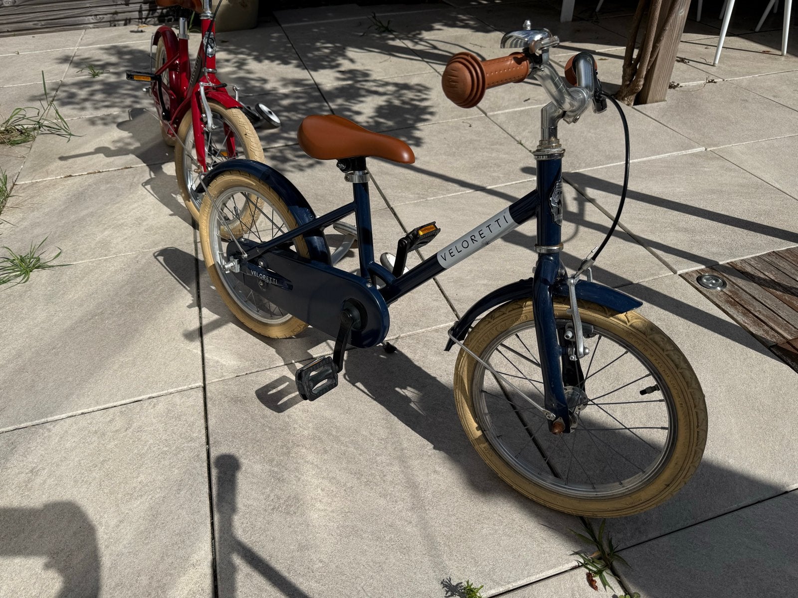 Veloretti Maxi Kinderfiets 16 inch met zijwieltjes, Ophalen, Terugtraprem, Zijwieltjes, 16 tot 20 inch