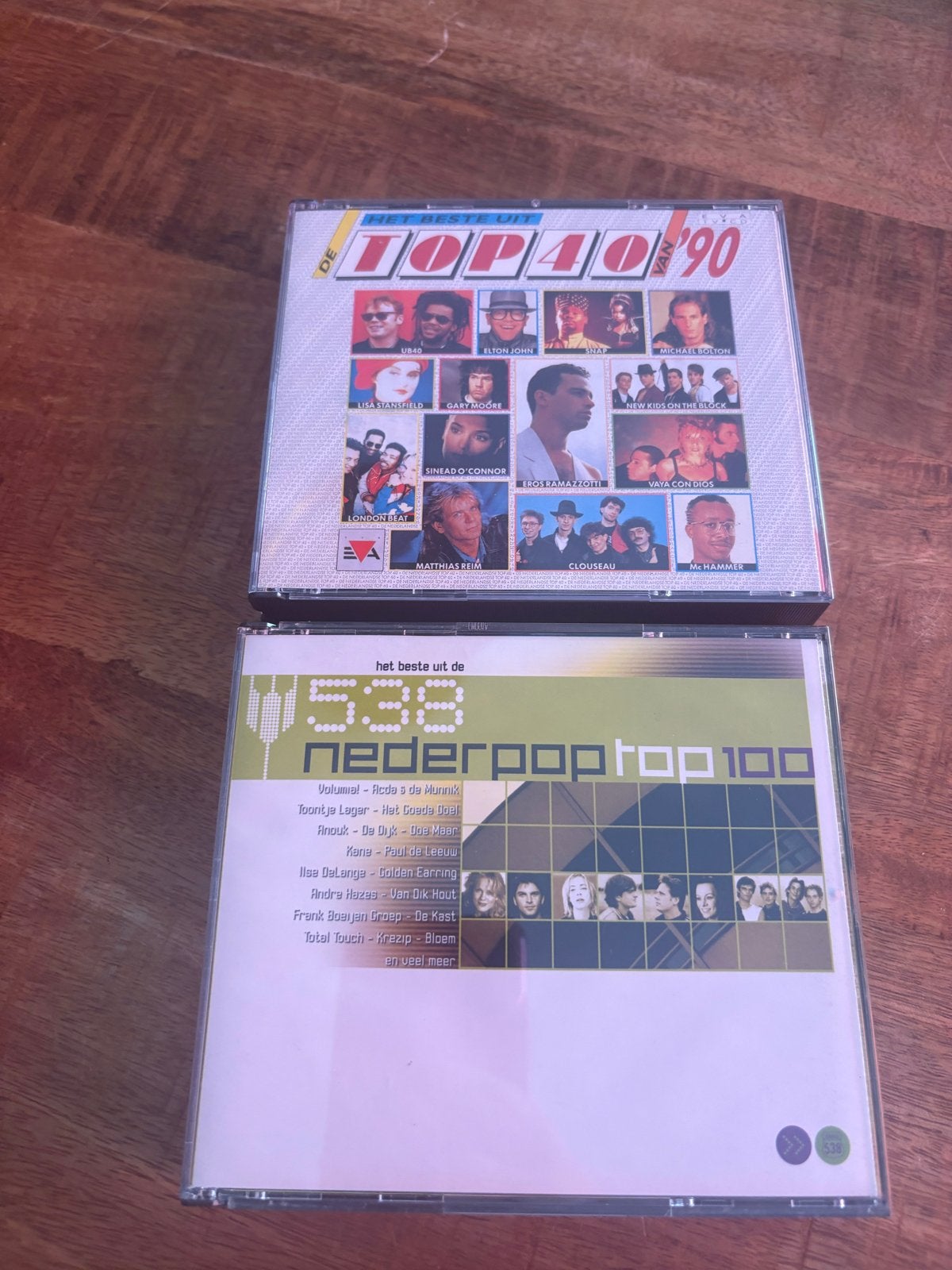 CD's: Het Beste uit de Top 40 van '90 & 538 Nederpop Top 100, Gebruikt, Pop, Ophalen of Verzenden, Verzamelalbum