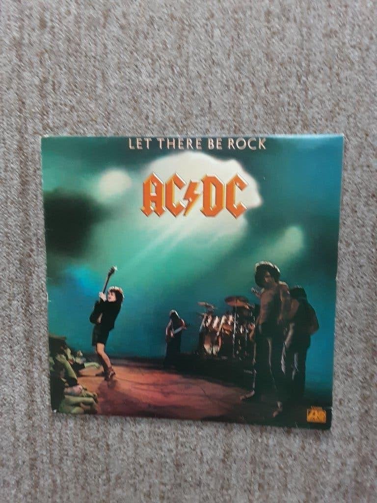 vinyl lp AC/DC let there be rock, LP, Gebruikt, Originele persing, Ophalen of Verzenden